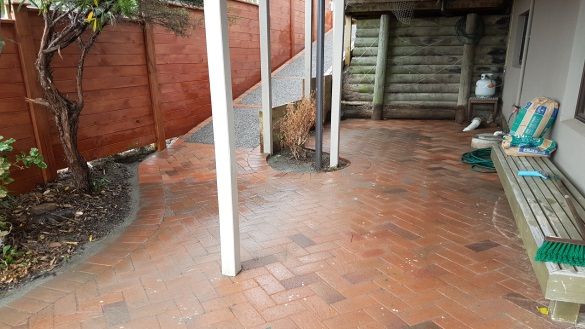 Re-establishing pathway & paving for wheelchair access